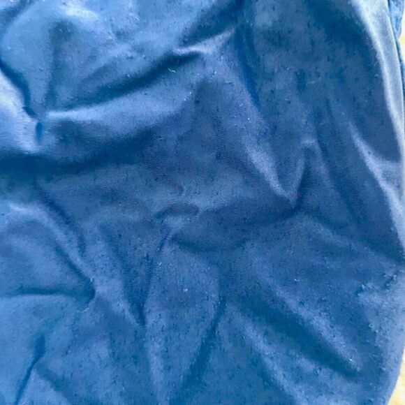 Anne Cole Collection Blue One Piece Mesh w/ Underwire Bra Bathing Swim Suit 16 - Picture 6 of 7